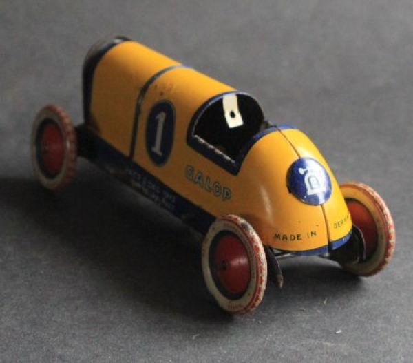 Lehmann Galop Racingcar 1927 Tinmodell with frictiondrive (9531)